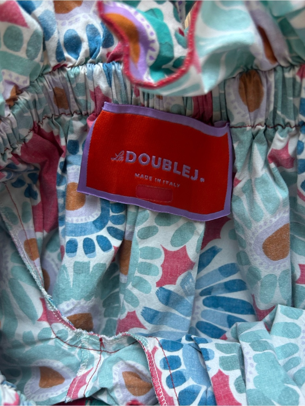 La DoubleJ Breakfast Crazy Daisy Maxi Dress Size M - Picture 10 of 10